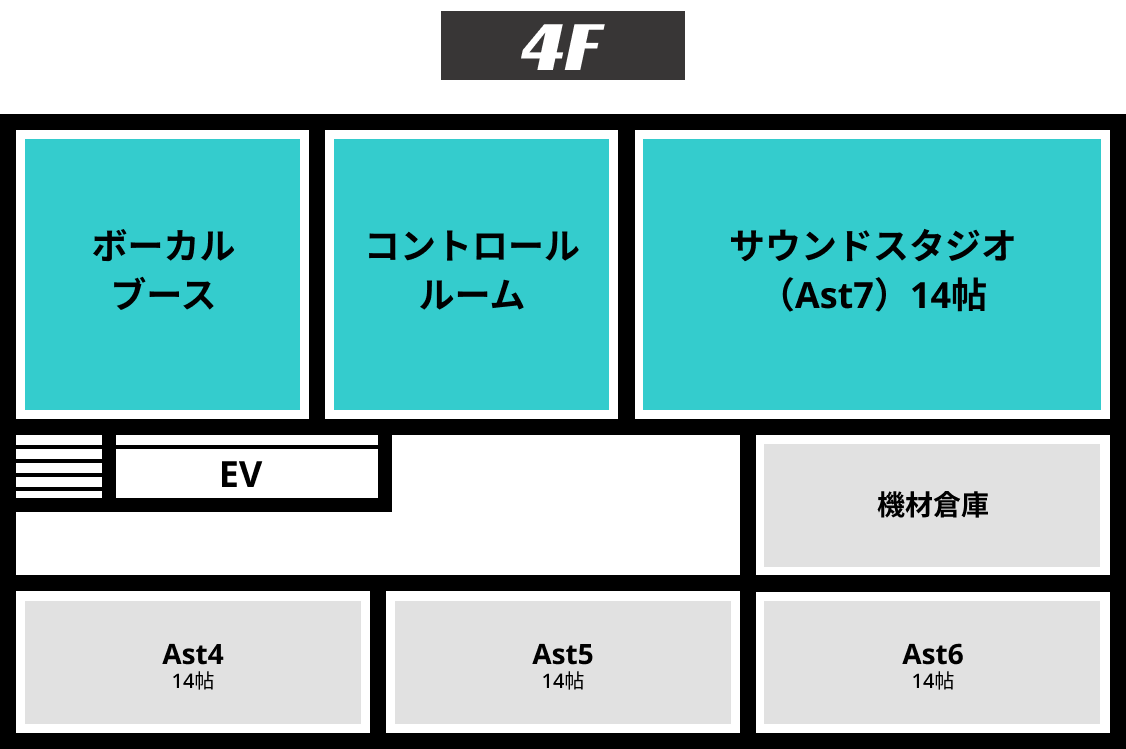 新栄店4F間取り